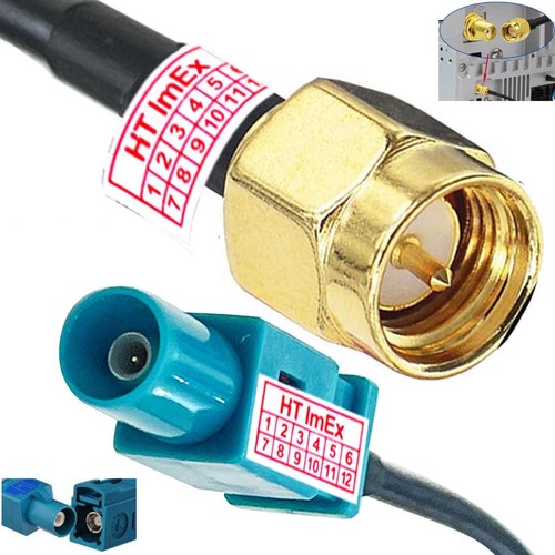 Fakra adapter gps antenne - antenne, sma